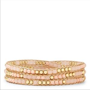 Rebecca Minkoff Mixed Media Beaded Wrap Bracelet